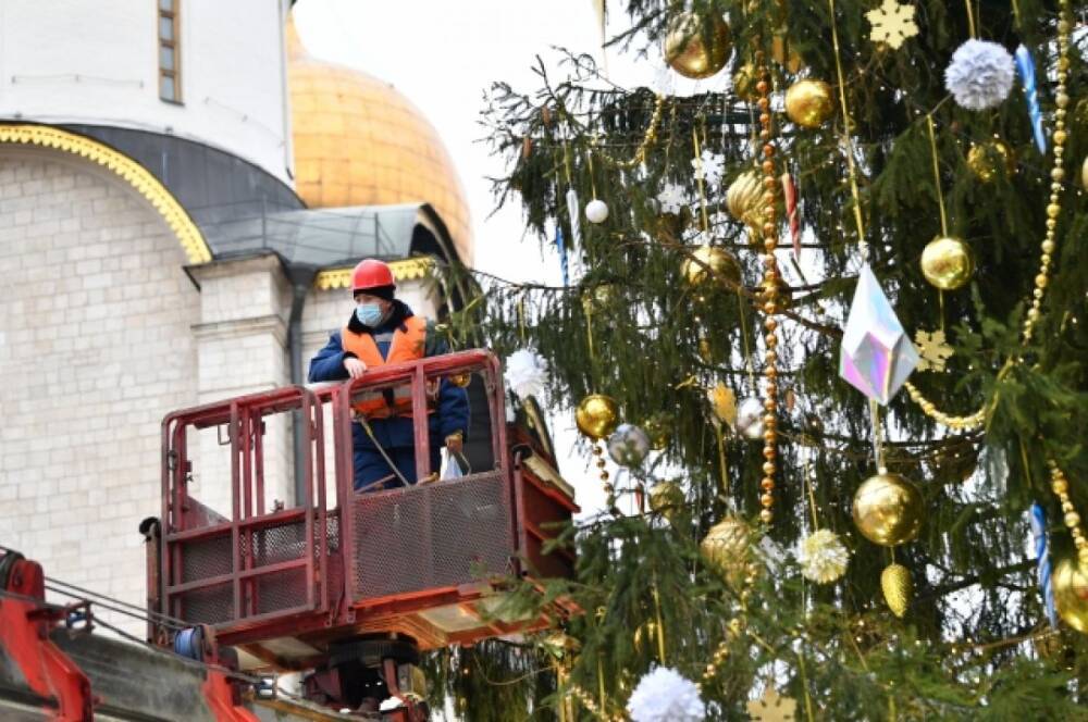 Главной новогодней елкой России станет 90-летнее дерево из Щелкова