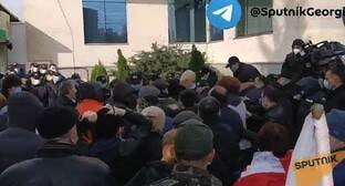 Полиция превентивно задержала сторонников Саакашвили в Тбилиси