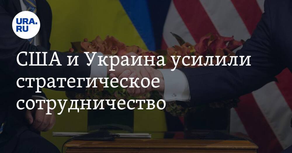 США и Украина усилили стратегическое сотрудничество