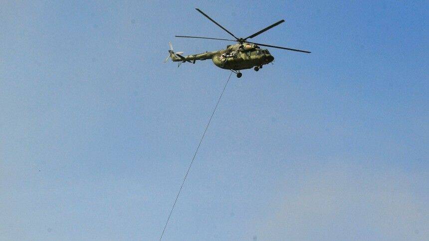 Стали известны повреждения аварийно севшего на Камчатке вертолета Ми-8