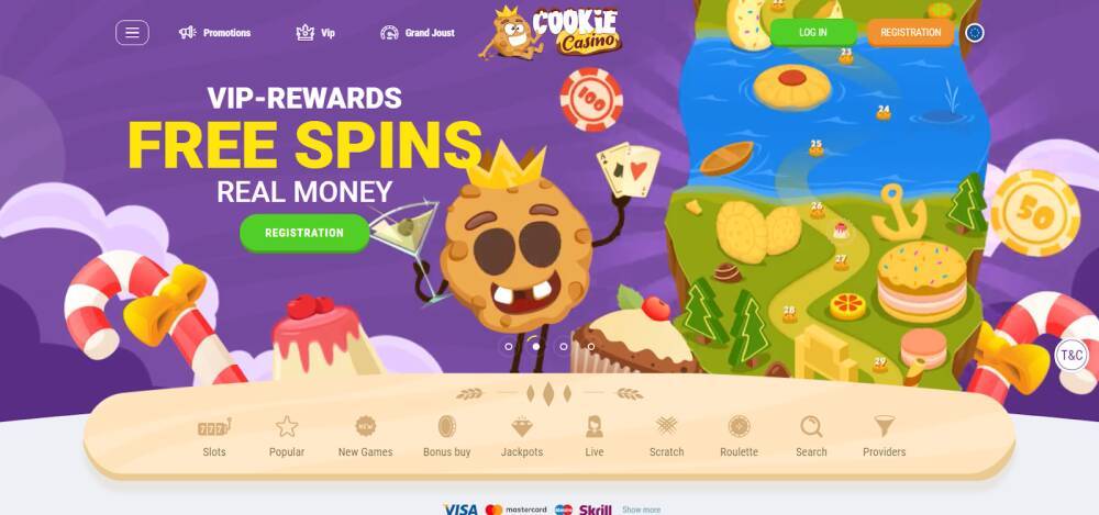 Нидерландское онлайн казино Cookie Casino в 2021 году