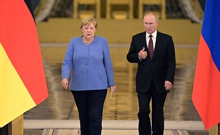 «Воздействовать на режим в Минске»: Меркель призывает Путина к интервенции в Белоруссию (Die Welt, Германия)