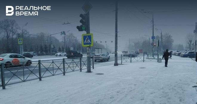 В Казани начался первый снегопад: фото