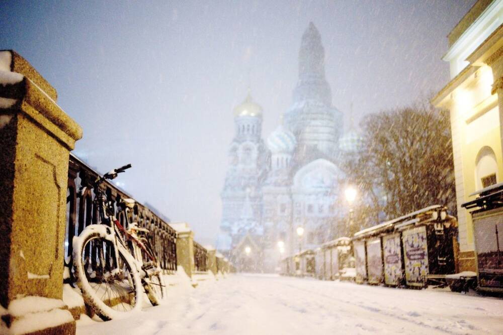 Теплые циклоны помешали синоптикам предсказать, когда установится снег в Петербурге