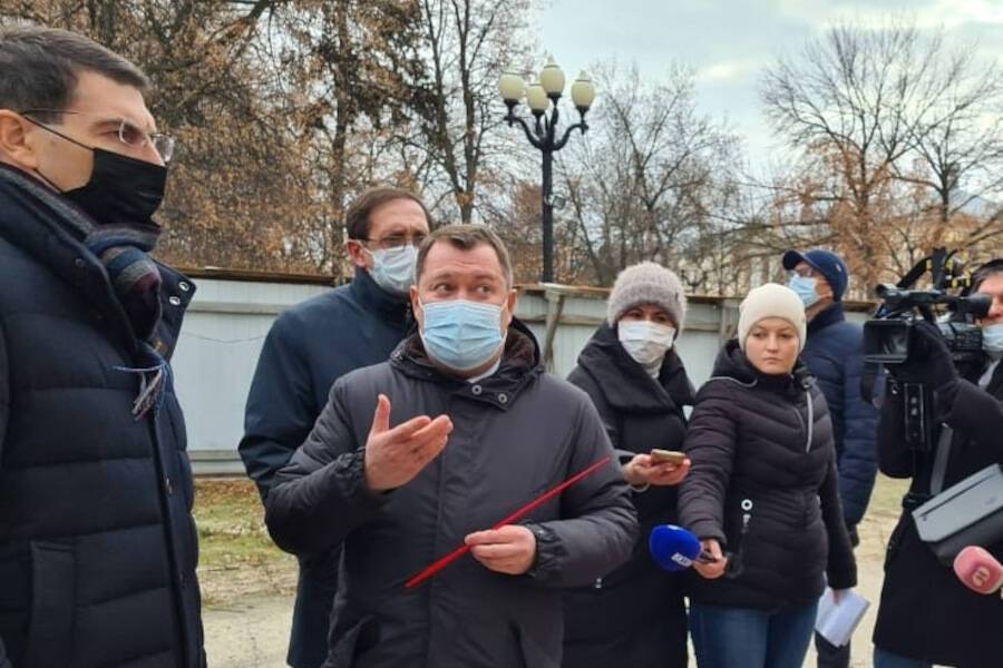 Врио главы Тамбовской области Максим Егоров намерен завершить замороженную 7 лет назад реконструкцию областной филармонии
