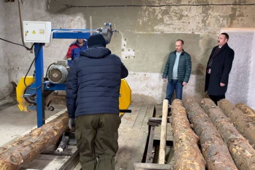 В Пензенской области открылся новый деревообрабатывающий цех