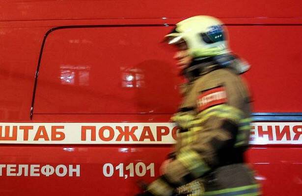 В центре Екатеринбурга потушили крупный пожар