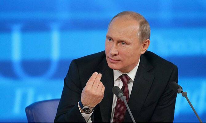 Путин снова заявил, что Россия не является стороной конфликта на Донбассе