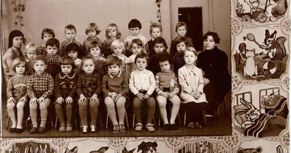 Москвичи нашли себя на фото из детского сада советских времен