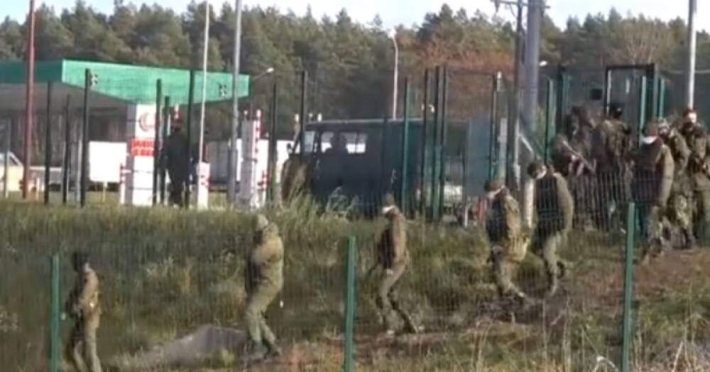 На границе с Польшей заметили вооруженных белорусских силовиков (ВИДЕО)