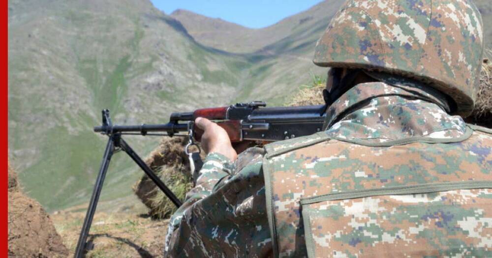Армения обвинила Азербайджан в попытке наступления на границе