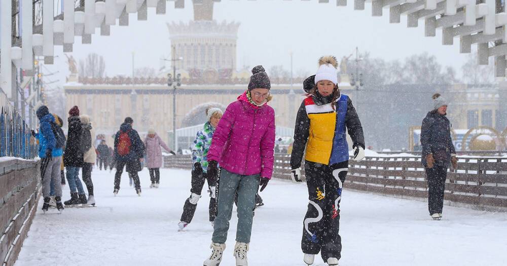 Более четырех тысяч объектов зимнего отдыха откроется в Москве