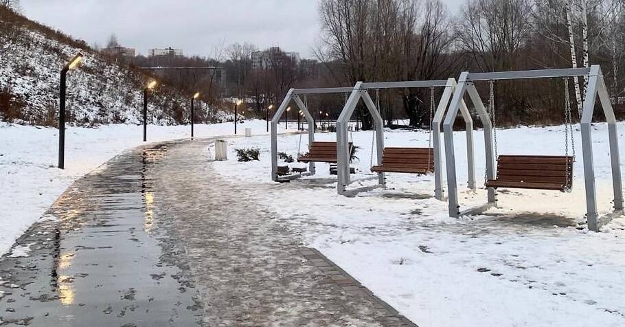 Обновление Лопатинского оврага завершено в Нижегородском районе