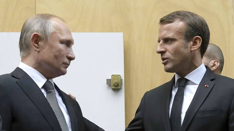 Макрон предостерег Путина от опрометчивых шагов в сторону Украины