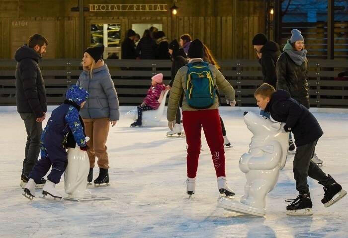Почти 200 катков и более 70 лыжных трасс будут работать в Петербурге зимой
