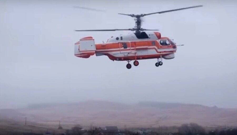 В Башкирии впервые поднялся в воздух вертолет Ка-32А11М