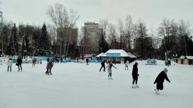 В Новосибирске снова откроют каток в Центральном парке