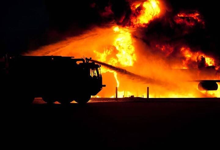 В садоводстве Кировского района загорелся частный дом 16 ноября