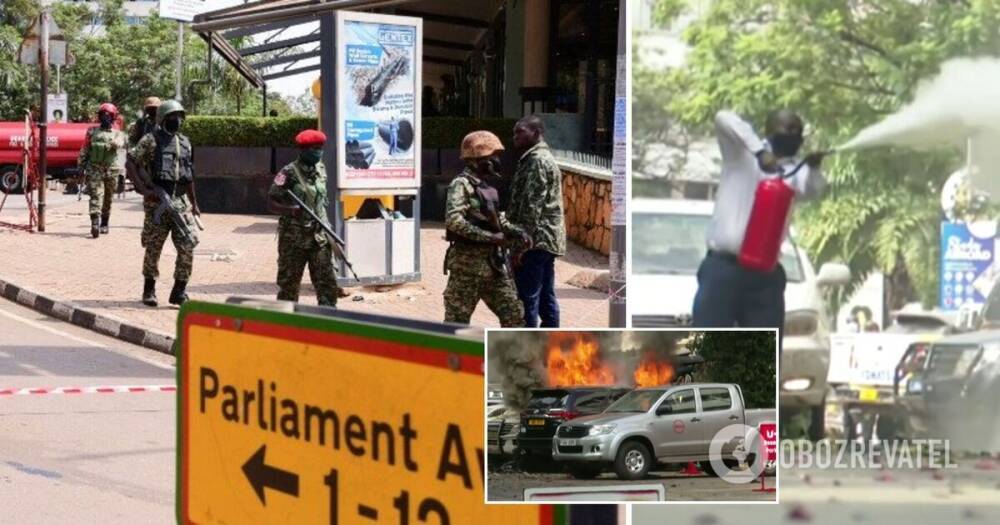 Теракт в Кампале: возле парламента Уганды подорвались террористы-смертники, есть погибшие и много раненых