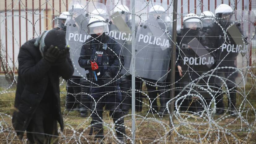 Польша заявила о попытках мигрантов прорваться ночью в страну через белорусско-польскую границу