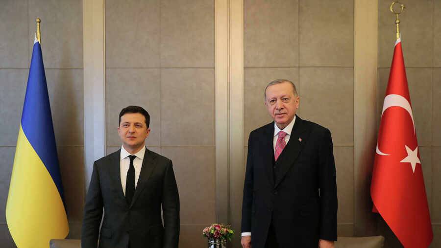 Зеленский и Эрдоган обсудили «концентрацию российских войск» вблизи границы Украины