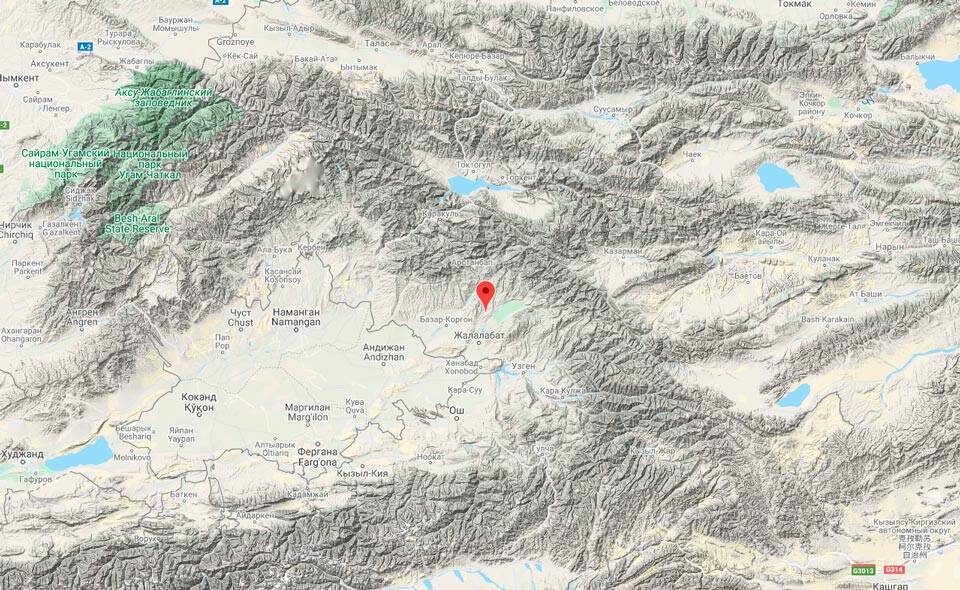 В Ферганской долине ощутили отголоски землетрясения с эпицентром в Кыргызстане. Сила подземных толчков достигла четырех баллов