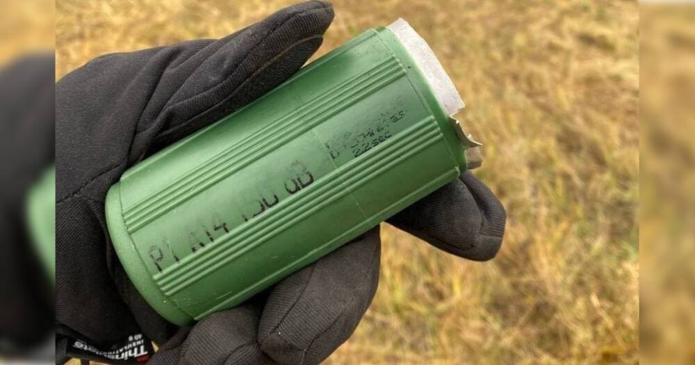 Мигранты на границе бросали гранаты, которые использовали силовики Лукашенко в 2020 (фото)