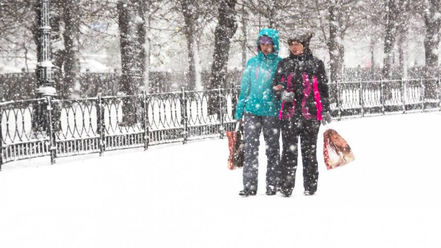 Москвичей предупредили о рекордном снегопаде в субботу