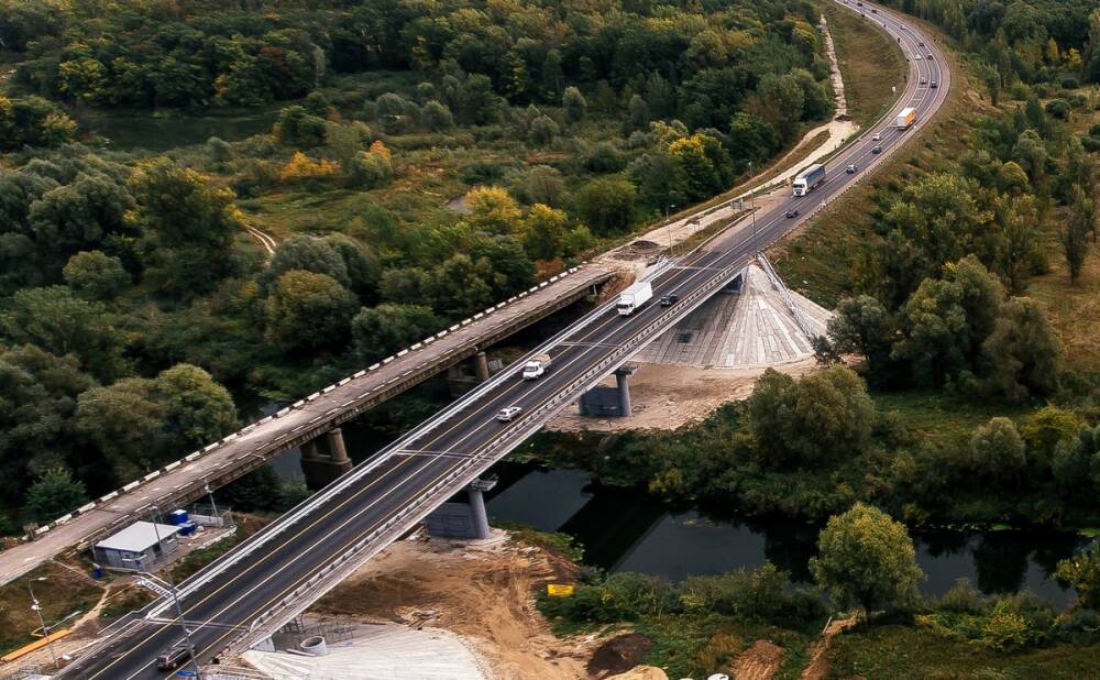Реверсивное движение по мосту через Кудьму возле Ветчака будет действовать с 22 ноября по 2 декабря