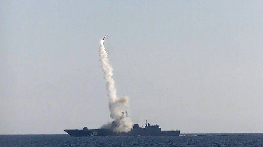 Фрегат «Адмирал Горшков» выполнил испытательный пуск ракеты «Циркон»