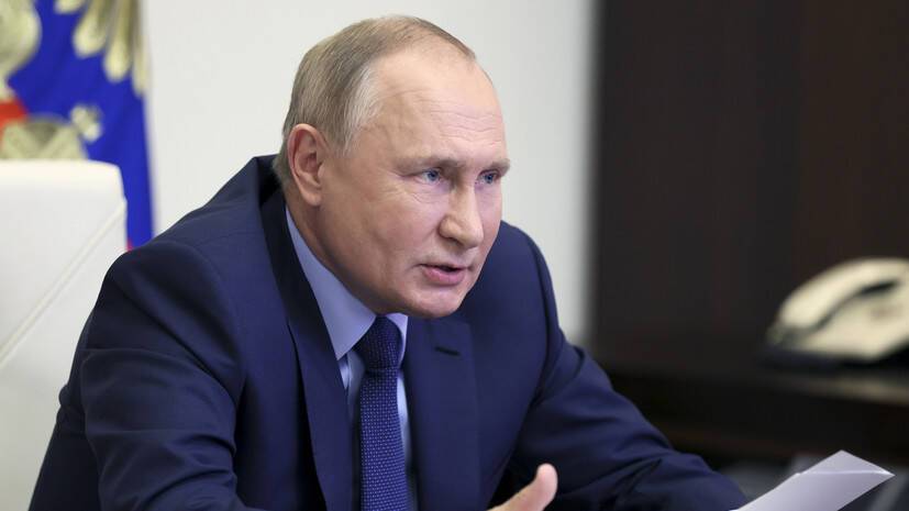 Путин заявил, что украинский кризис далёк от разрешения