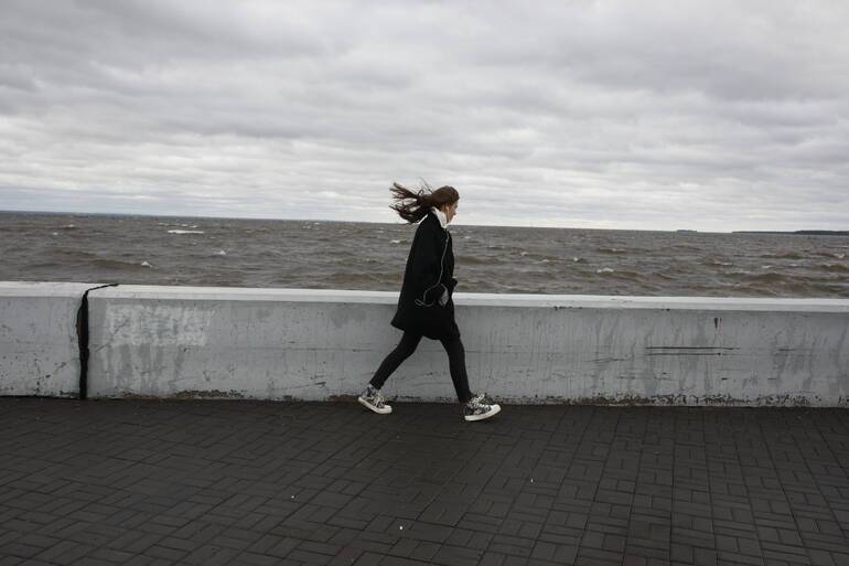 К Петербургу несется крепкий ветер, удара которого ждут в 19 часов