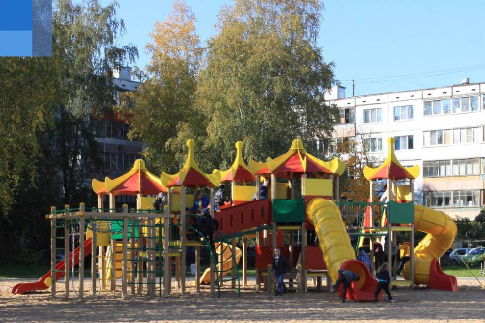 В Пскове намерены отойти от тенденции ставить детские игровые комплексы в каждом дворе