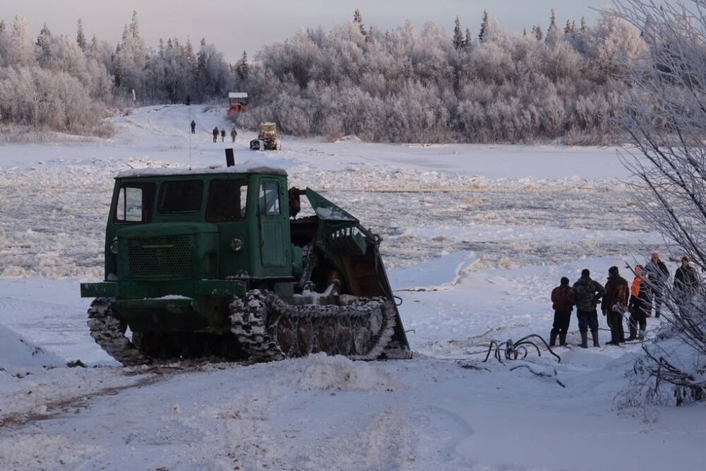 В Архангельской области лёд свяжет берега в 129 местах