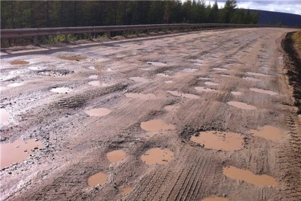 Фирма, обслуживающая дороги в Тверской области, допустила появление опасных ям
