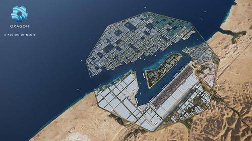 Саудовская Аравия объявила о строительстве восьмиугольного города под названием Oxagon