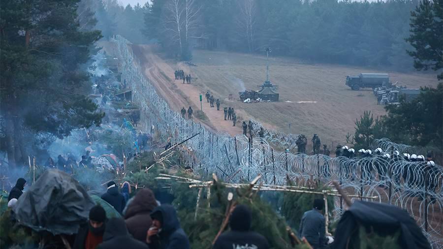 Четыре польских солдата пострадали за сутки в стычках с мигрантами
