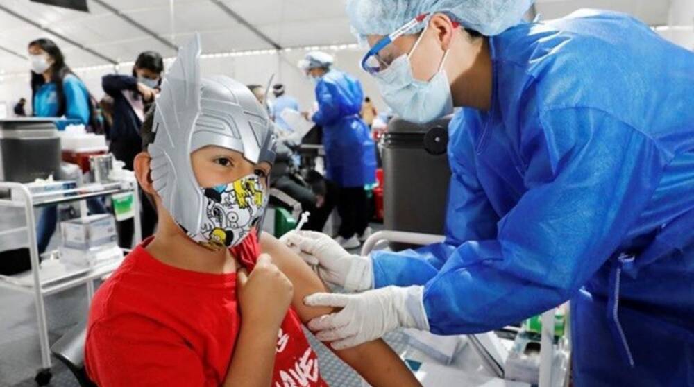 В МОЗ назвали число вакцинированных от коронавируса детей