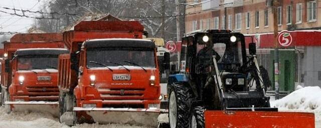 В Дзержинске состоялась повторная проверка готовности спецтехники к снегопаду
