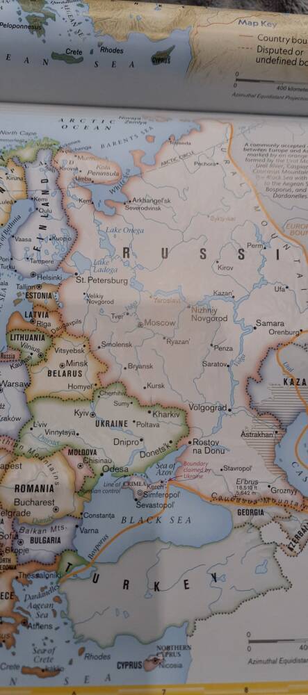 National Geographic выпустил атлас, показав Крым в составе России