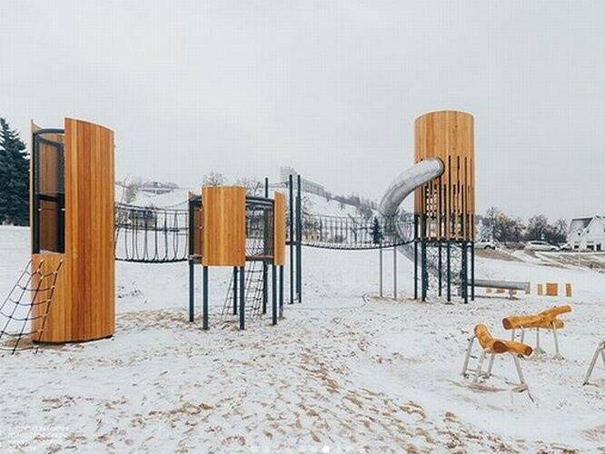 Современная детская площадка открылась на Нижне-Волжской набережной
