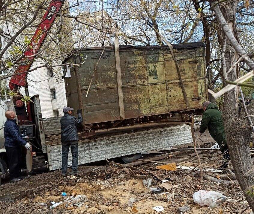 Больше ста самостроев снесли в Московском районе Нижнего Новгорода