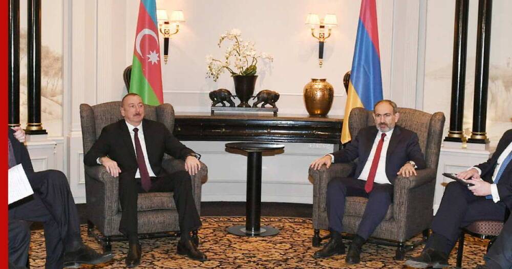 Алиев и Пашинян договорились о переговорах в Брюсселе