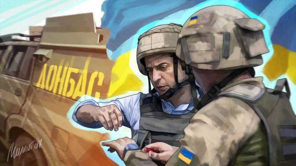 На подконтрольной Украине территории Донбасс начались серьёзные...