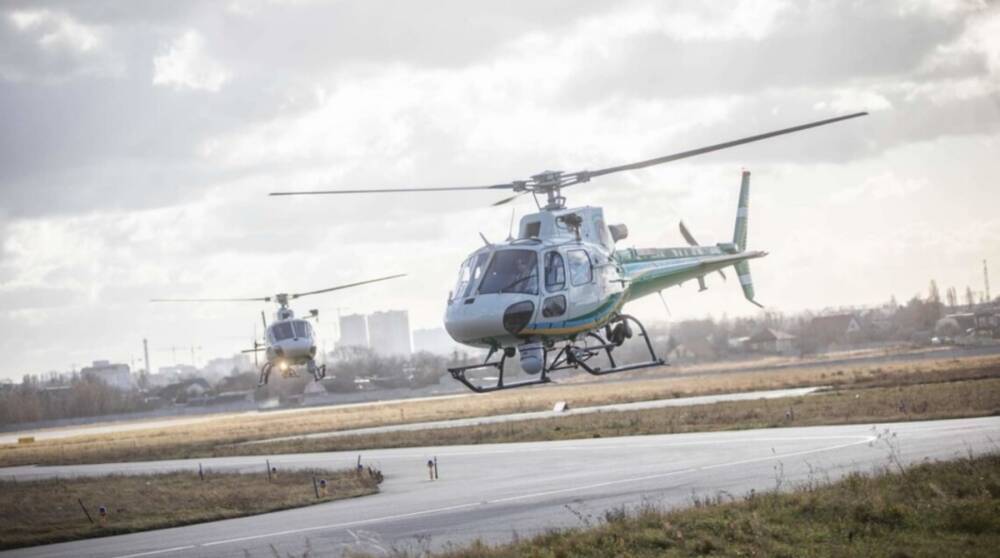 Украинские пограничники получили новые французские вертолеты
