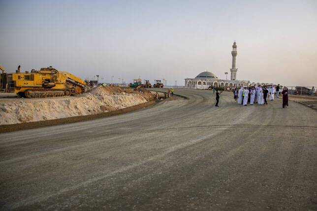 Трасса в Саудовской Аравии ещё не готова