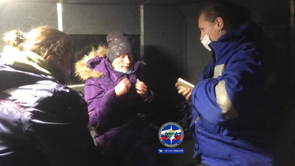 В Новосибирске 32-летняя женщина провалилась под лёд на реке Обь