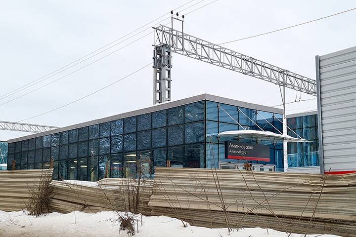 Новую станцию БКЛ «Аминьевская» подключили к электросетям