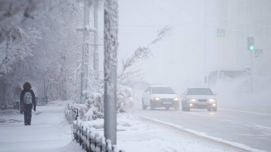 В ряде районов Якутии зафиксировали 40-градусные морозы