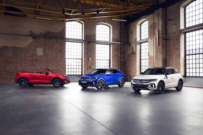 Volkswagen представил обновленные кроссовер и кабриолет T-Roc